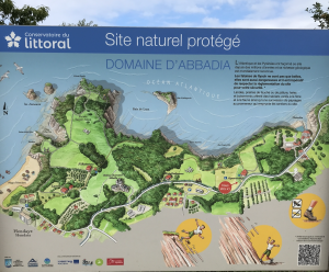 Parcours de randonnée domaine château Antoine d'Abbadi