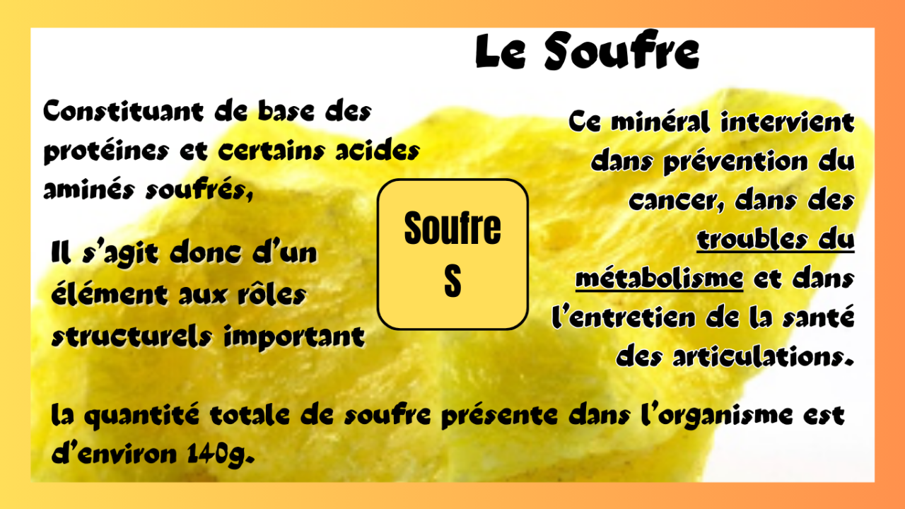 Le soufre