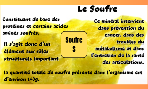 Le soufre