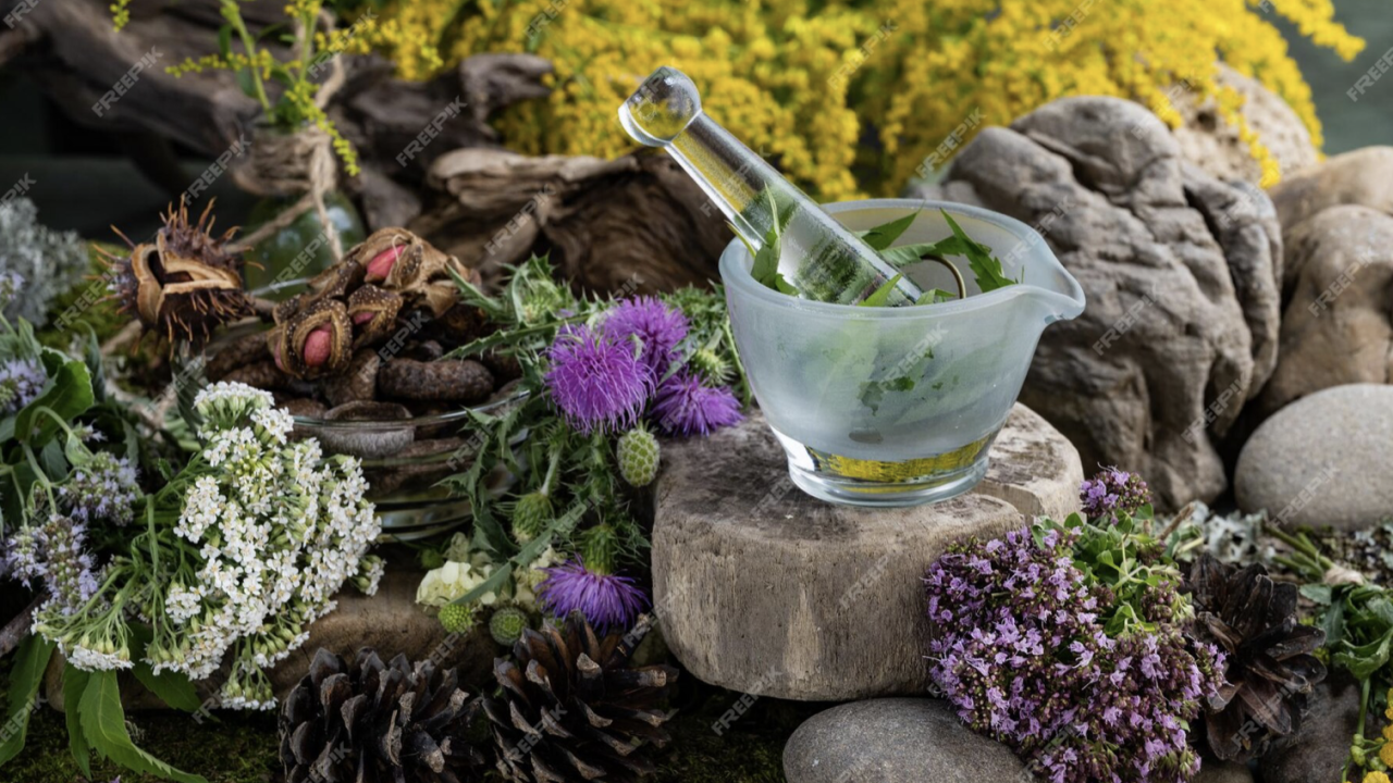 Infusion aux aromatiques